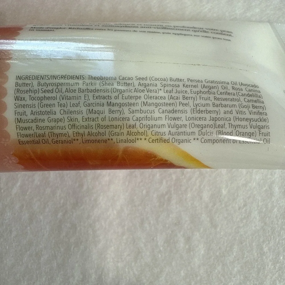100% Pure Blood Orange Hand Buttercream Natural vegan (Lot Of 2pc) -2oz Each